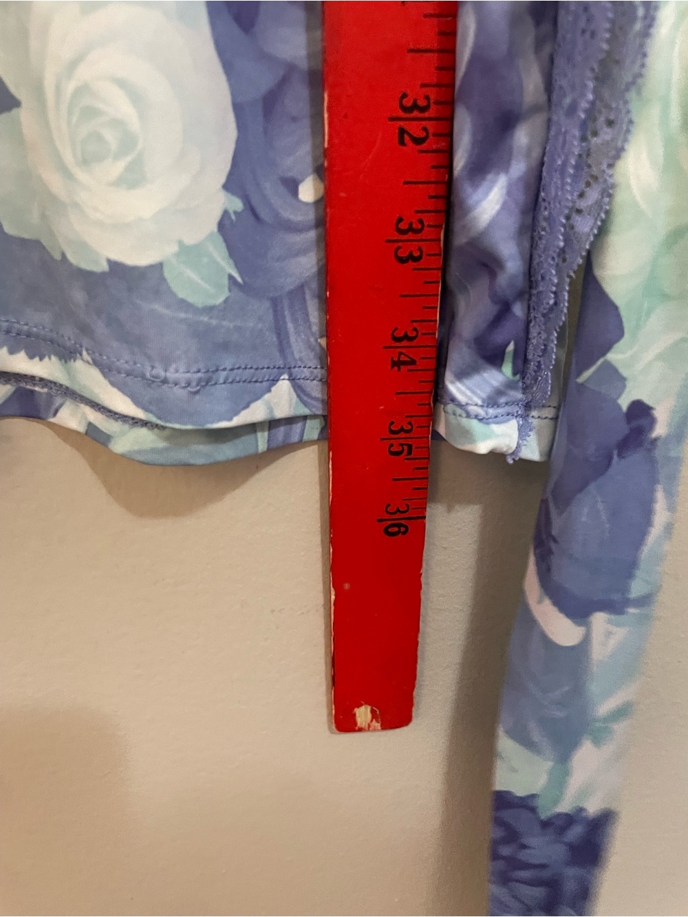 4/$20➡️ La Vie En Rose Lavender & Mint Floral Lace-Trim Kimono Robe – L/XL *Flaw - Picture 15 of 15